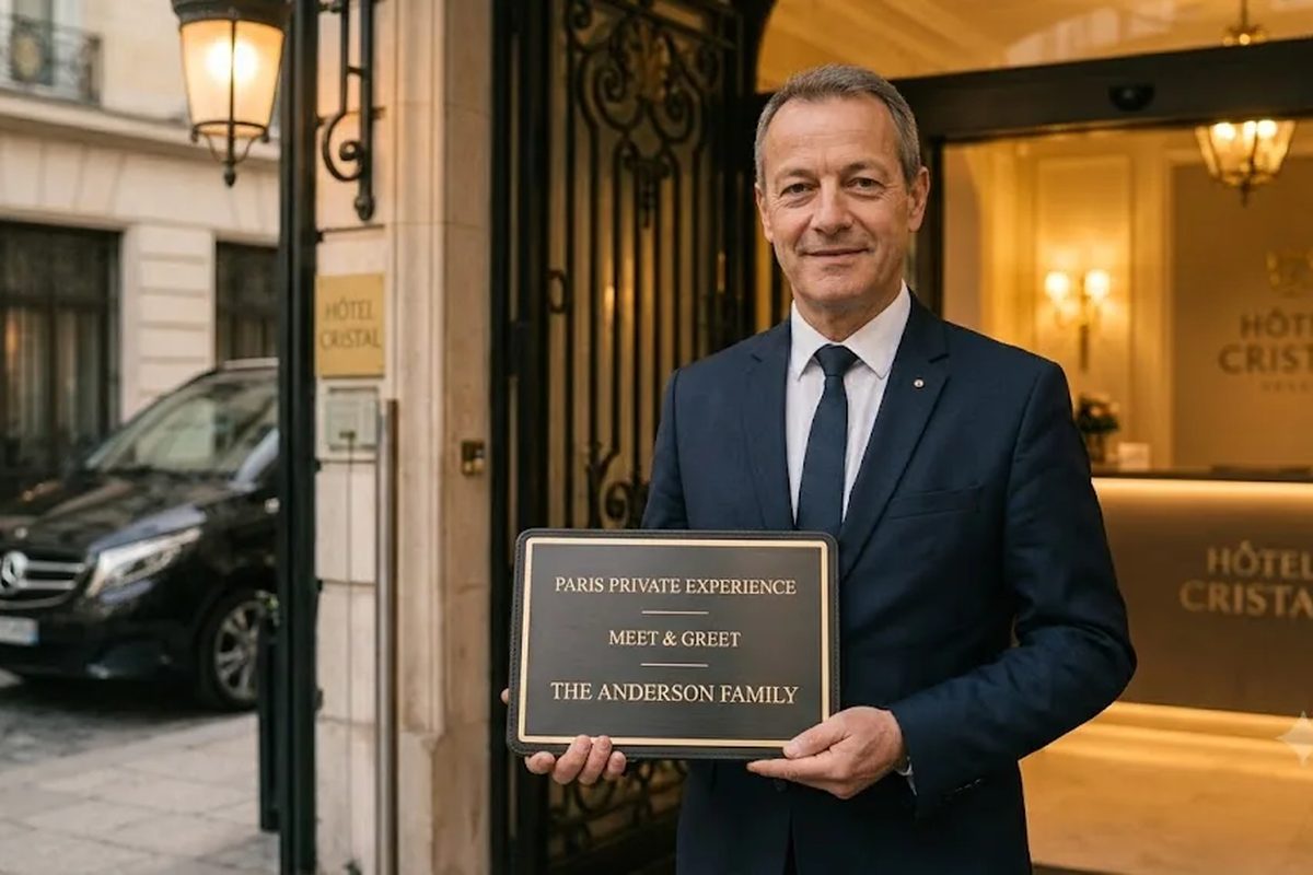 Full-Day Chauffeur, English-speaking chauffeur-host in Paris